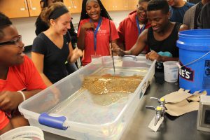 Experiential learning is central to the institute’s curriculum. “They learn the value of collaboration through hands on activities, rather than hearing it from us,” said Kianfar. “We want them to see that they can solve real-world problems. They learn they have the ability and background to become engineers.”